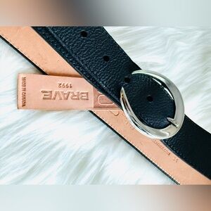 BRAVE Leather - Black Vachetta -ABRIL